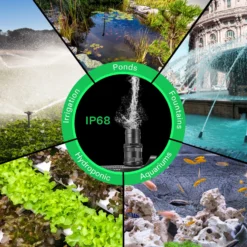 1982 GPH Submersible Water Pump 110W Ultra Quiet Pump 13 1982 GPH Submersible Water Pump 110W Ultra Quiet Pump -Smart Planting Store 0ac92f98ef6336ca5b6b3163b41fb2d6