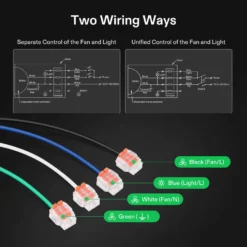 Bathroom Ventilation And Exhaust Fan With LED Light, 4 Inch, 110 CFM -Smart Planting Store 0f5c7077975e86021ed21b2c5a84cb16