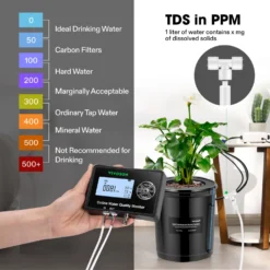 5-in-1 Water Quality Monitor With PH/TDS/EC/Temp/Humidity Function, Backlight Screen For Fish Tank, Water Purifier And Aquarium -Smart Planting Store 1194ee2db073594e3b6680ac377ec1de scaled