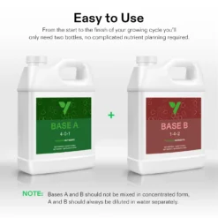 Nutrients Base A & B Bundle, Liquid Fertilizer Supports Vegetative And Flowering Stage 10 Nutrients Base A & B Bundle, Liquid Fertilizer Supports Vegetative And Flowering Stage -Smart Planting Store 1405118c7dfa1b0c4451d7127c255da0