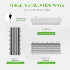 6500K T5 HO Fluorescent Grow Light Fixture 4FT 6 Lamp -Smart Planting Store 1b4dd26c6896e714522cb23e