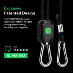 6-Pair 1/8 Inch Adjustable Grow Light Hanger -Smart Planting Store 1cbea2a81c63206bca4f5b4a854c25da