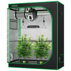 Standard Grow Tent Kit GIY-42 4x2, 2-Plant Complete System, With 200W VS2000 LED Grow Light, And 4-inch Ventilation Combo -Smart Planting Store 1fef06fc25711cf322ef7f7ddf46a52c