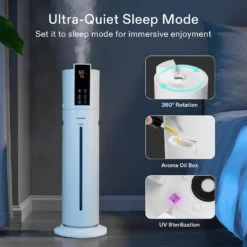 9L 2-in-1 Top Fill Cool & Warm Mist Air Humidifier -Smart Planting Store 212613b5084de4e06ad4a5200d57b4f4