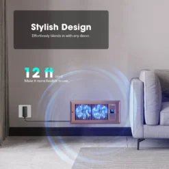 Quiet Register Booster Fan 4”×10”, Cooling Heating AC Vent Booster Fan, White -Smart Planting Store 26e2348673ca5dd7f3535a94280d9ee0