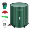 Collapsible Rain Barrel, 53 Gallon, Black