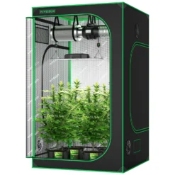 Standard Grow Tent Kit GIY-44 4x4, 4-Plant Complete System, With 200W VS2000 LED Grow Light, And 6-inch Ventilation Combo -Smart Planting Store 2e8b940f0f8e10b565db11cd4b86275c
