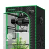 Smart Grow Tent Kit GIY-SGS-32 Lite 3x2, 2-Plant Complete System, With WiFi E42A Controller, 100W VS1000 LED Grow Light, 4-inch AeroZesh G4 Ventilation Combo, And AeroWave E6 Clip-on Fan