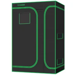 D325 2-in-1 Mylar Grow Tent 3x2 With Multi-Chamber, 36″ X 24″ X 53″