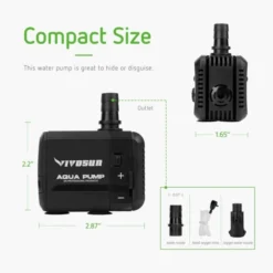 210GPH Submersible Pump(800L/H, 8W) -Smart Planting Store 493c674356e584e96a46beab