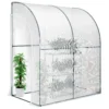 Mini Lean-to Greenhouse, 39x79x83-Inch