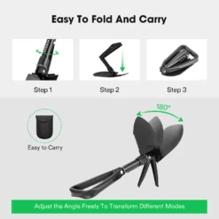 Survival Shovel Folding Portable Tactical Camping Shovel Multitool For Camping, Hiking, Backpacking -Smart Planting Store 5a3598e4fdc14330fe3c9ea41d15ee34
