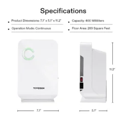 Small Space Mini Dehumidifier For Grow Tent -Smart Planting Store 5e867da42a6b37e5e114072d15ff9432