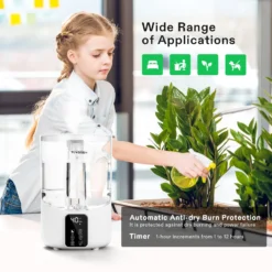 4L 2-in-1 Top Fill Cool & Warm Mist Air Humidifier -Smart Planting Store 5eba8d9cfce49c68eca55556eaa2eac3
