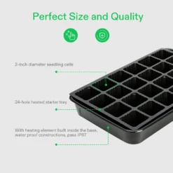 Heated Germination Tray -Smart Planting Store 65fede13d6cfedc6e8d19b2543093ad3