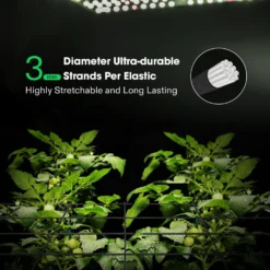 5 X 5Ft. Elastic Trellis Netting With 4 Hooks -Smart Planting Store 666eee10343511295b1c930b8122211b 1