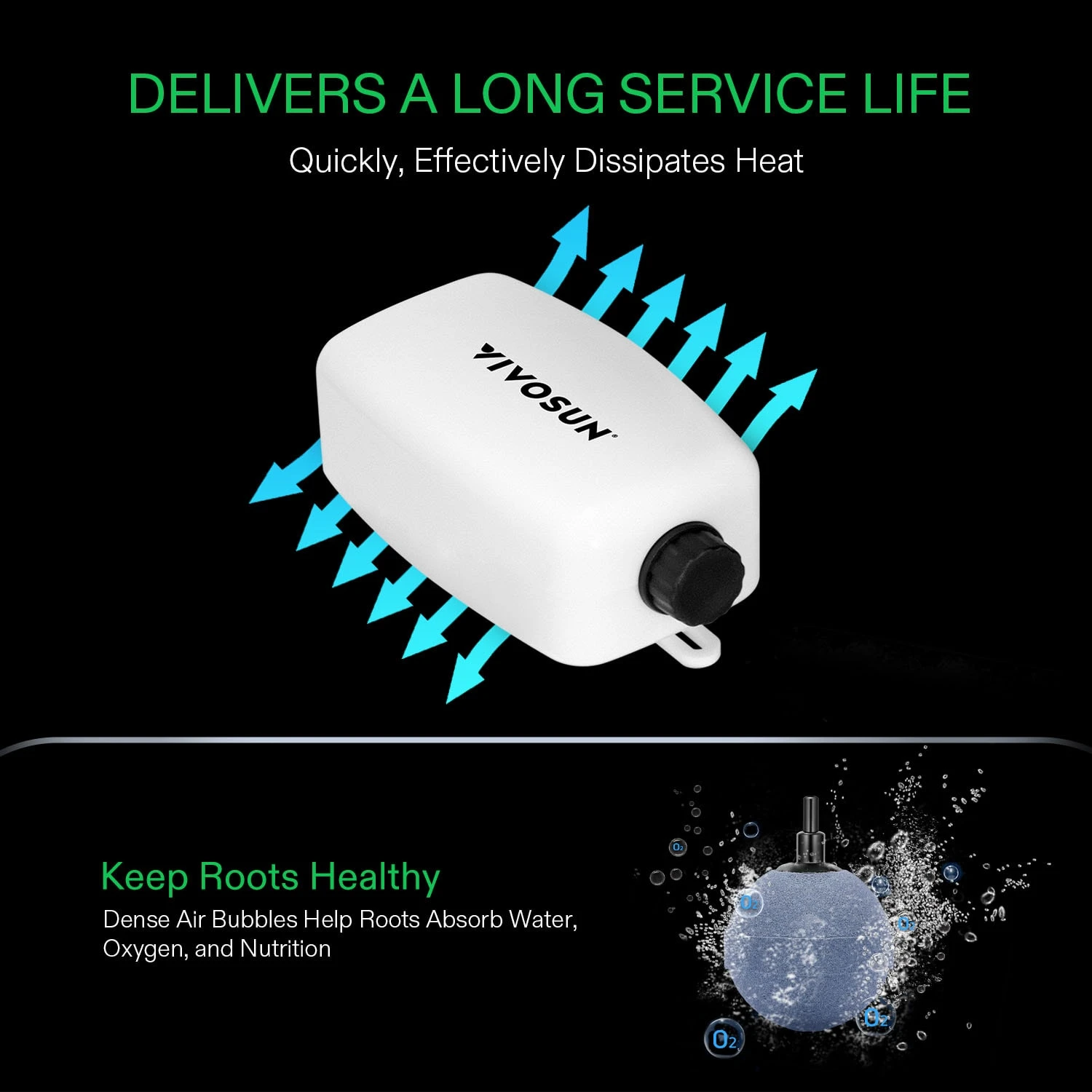 5 Gallon DWC Hydroponic System Kit (1 Bucket, Black) 4 5 Gallon DWC Hydroponic System Kit (1 Bucket, Black) - Image 4