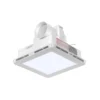 Bathroom Ventilation And Exhaust Fan With LED Light, 4 Inch, 110 CFM