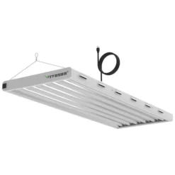 6500K T5 HO Fluorescent Grow Light Fixture 4FT 6 Lamp