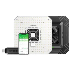 AeroLight Wing AW200SE LED Grow Light W/ GrowHub E25 Controller