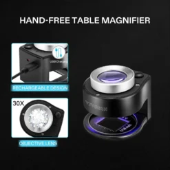 30X Rechargeable Loupe Magnifier With Optical Glass Lens And Lights 10 30X Rechargeable Loupe Magnifier With Optical Glass Lens And Lights -Smart Planting Store 87b1f4c02e653adff4342720be077edf