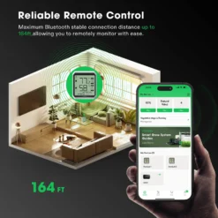 AeroLab THB1 Bluetooth Hygrometer Thermometer 12 AeroLab THB1 Bluetooth Hygrometer Thermometer -Smart Planting Store 896cd4f6eddff53787448262700c1435