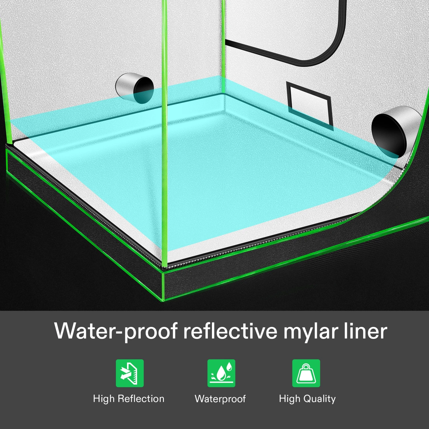 Floor Tray For 8*4 VIVOSUN Tent, 1 Pc 4 Floor Tray For 8*4 VIVOSUN Tent, 1 Pc - Image 4