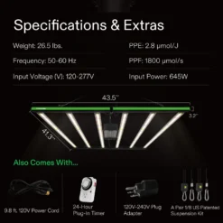 VSF6450 Foldable LED Grow Light W/Samsung & OSRAM Diodes And 6 Dimming Options -Smart Planting Store 8e2eebfdf6e5e455c534b6a1b5984a80 scaled