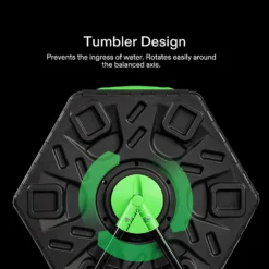 Tumbling Composter, 18.5 Gallon Compost Bin, Heavy-Duty Compost Tumbler W/Sliding Door, Lockable Brake And Rotating Design For Fast Creation Of Fertile Soil, Outdoor -Smart Planting Store 92a1ae25b35a07e31131871cae6d291e