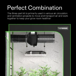 8-Inch 740 CFM Inline Duct Fan With Variable Speed Controller -Smart Planting Store 94fdb34c81ecaf3fac9a8f98ec7db2ed 1