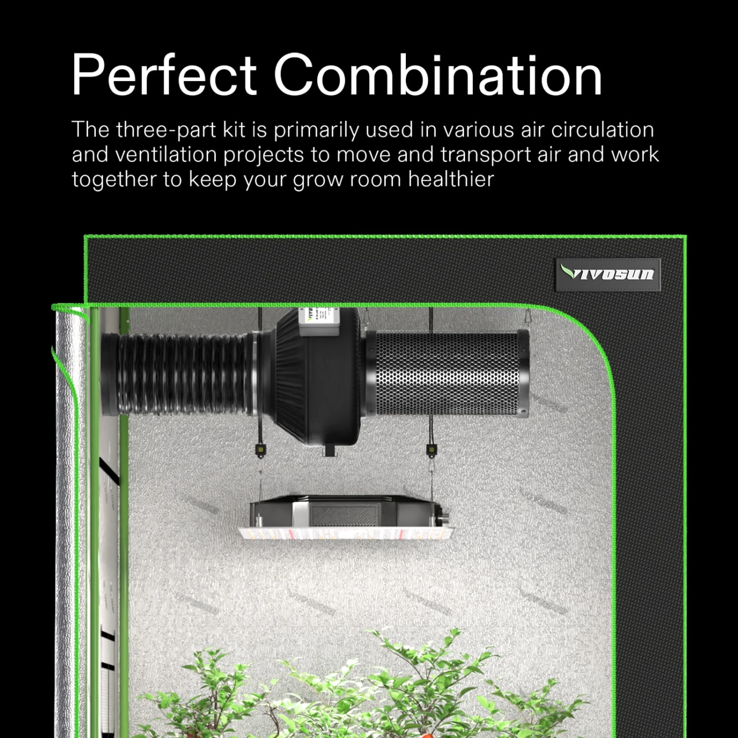 4-Inch 203 CFM Inline Duct Fan With Variable Speed Controller 6 4-Inch 203 CFM Inline Duct Fan With Variable Speed Controller - Image 6