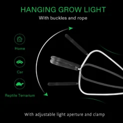 8.5 Inch Clamp Lamp Light, Pack Of 2 -Smart Planting Store 958bf101be385d6ca4cb2f5e56cbc337