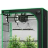 Smart Grow Tent Kit GIY-SK-42 4x2, 2-Plant Complete System, With WiFi E42A Controller, 2x 100W AeroLight LED Grow Light, And 4-inch AeroZesh S4 Ventilation Combo