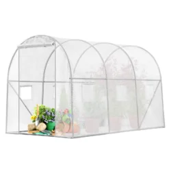 10x7x7 Ft. Large Walk In Greenhouse Tunnel Garden Plant Hot House