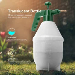 0.2 Gallon Handheld Garden Pump Sprayer (0.8L Red) -Smart Planting Store 9cae11166ab34704397e24f120f1bec1 1