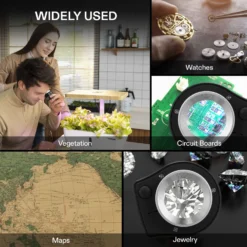 30X Rechargeable Loupe Magnifier With Optical Glass Lens And Lights 13 30X Rechargeable Loupe Magnifier With Optical Glass Lens And Lights -Smart Planting Store 9d3cde4d7b20ce056f9383b7ced1b854