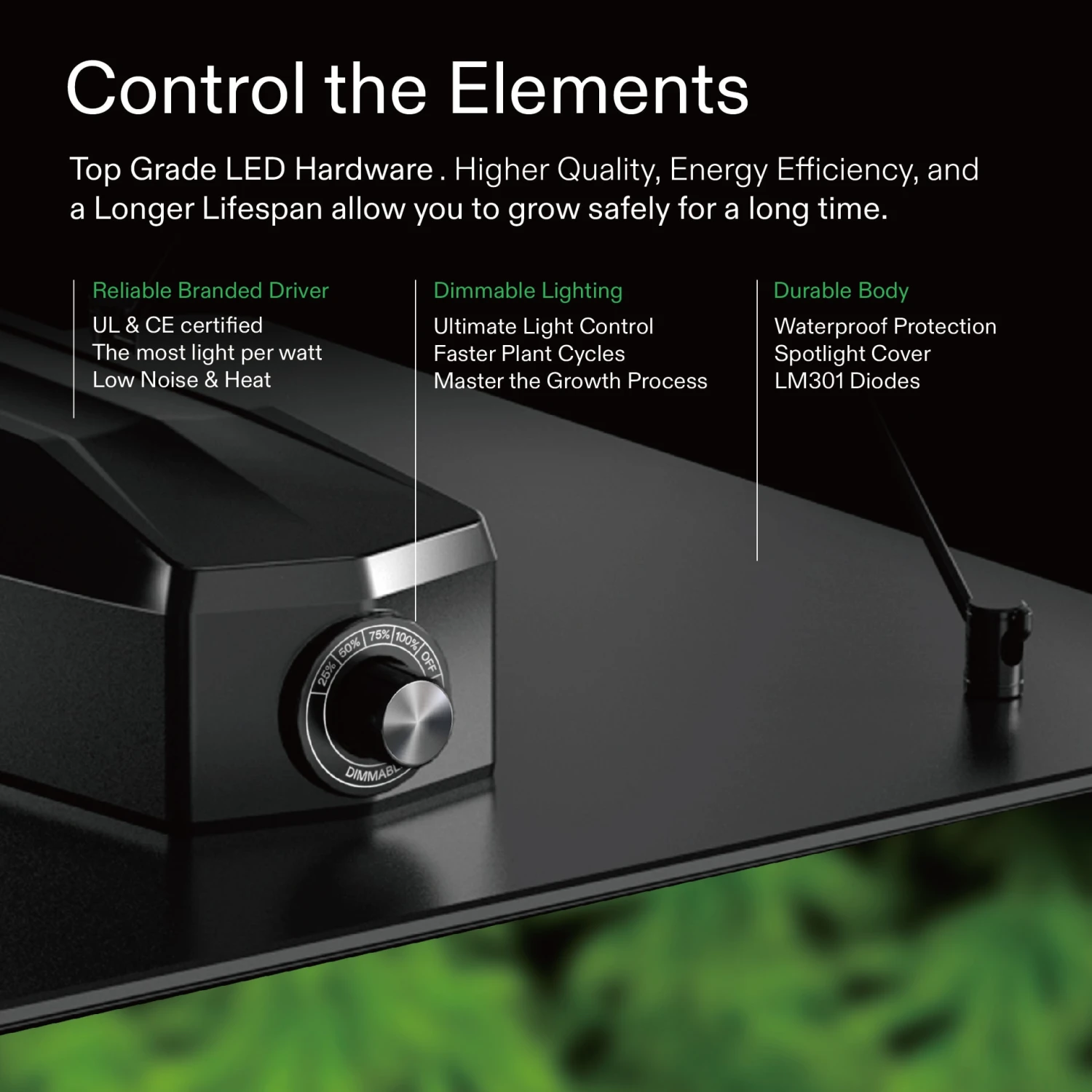 VS4000 LED Grow Light With Samsung LM301 Diodes 3 VS4000 LED Grow Light With Samsung LM301 Diodes - Image 3