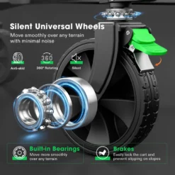 Heavy Duty Collapsible Folding Wagon, Red 13 Heavy Duty Collapsible Folding Wagon, Red -Smart Planting Store a172a978963ef806106a7df036cc1e58