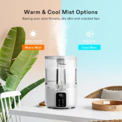 4L 2-in-1 Top Fill Cool & Warm Mist Air Humidifier -Smart Planting Store bfa52209b9bfa49ff22178b522b42296
