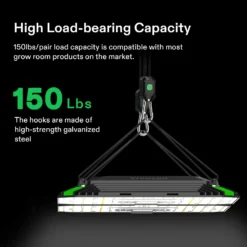 6-Pair 1/8 Inch Adjustable Grow Light Hanger -Smart Planting Store c30a252c62168d7a5d04d1c7ee0b5860