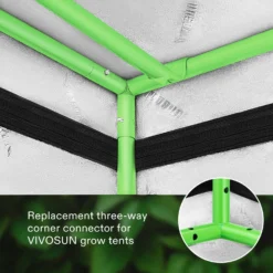 16mm Grow Tent Corner Only For VIVOSUN Grow Tents, 2 Pieces -Smart Planting Store cf8ebdd219a5ff18d6a615faaf95a414