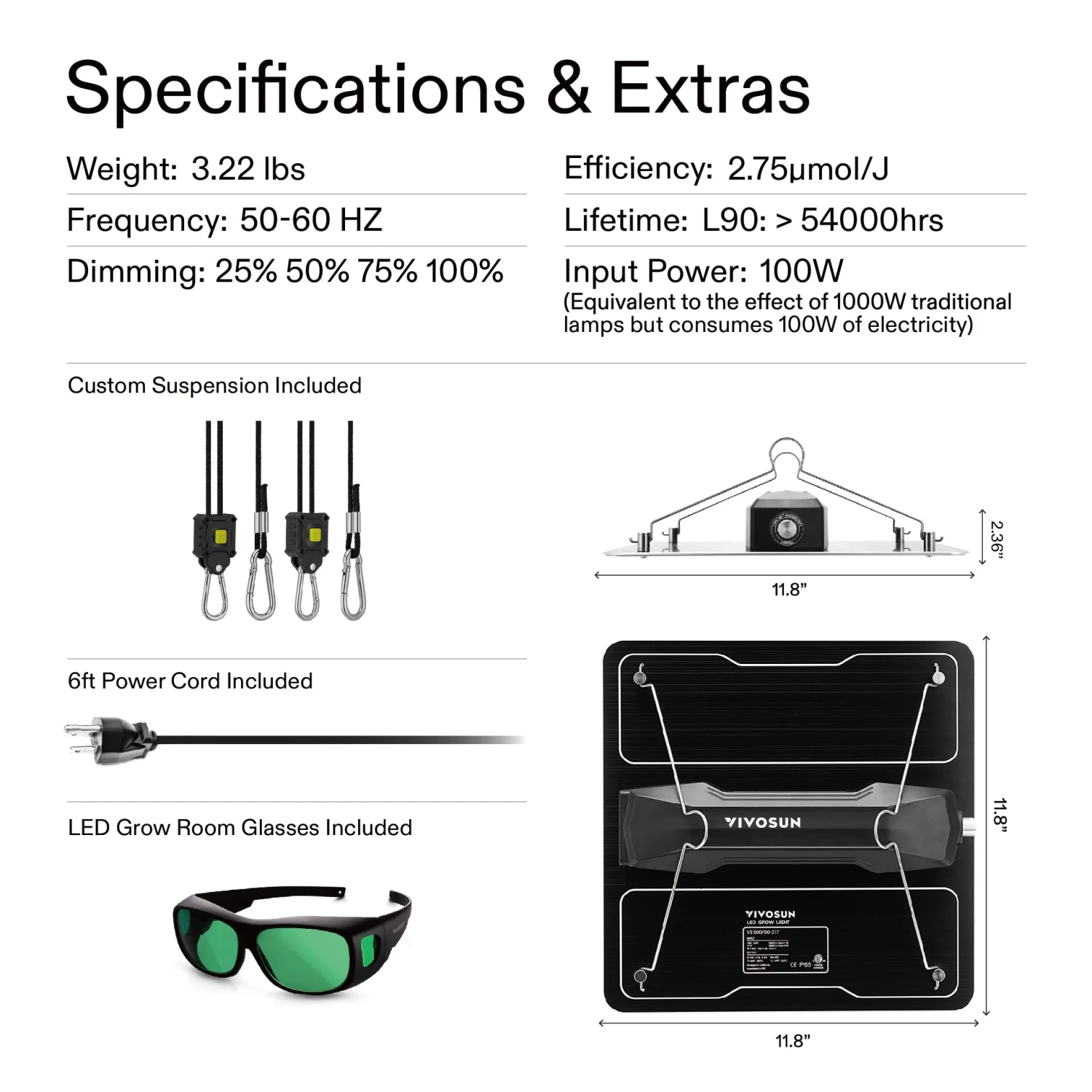 VS4000 LED Grow Light With Samsung LM301 Diodes 6 VS4000 LED Grow Light With Samsung LM301 Diodes - Image 6