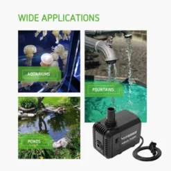 210GPH Submersible Pump(800L/H, 8W) -Smart Planting Store e0af8256bb401f42bee9b376