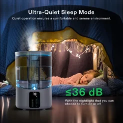 4L 2-in-1 Top Fill Cool & Warm Mist Air Humidifier -Smart Planting Store e2d27c5b80f6dc450e5a5beeeaa17aa4