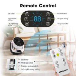 Remote Control Air Circulator Fan -Smart Planting Store e424ead1589c5ddb0732bd04c442e9e8