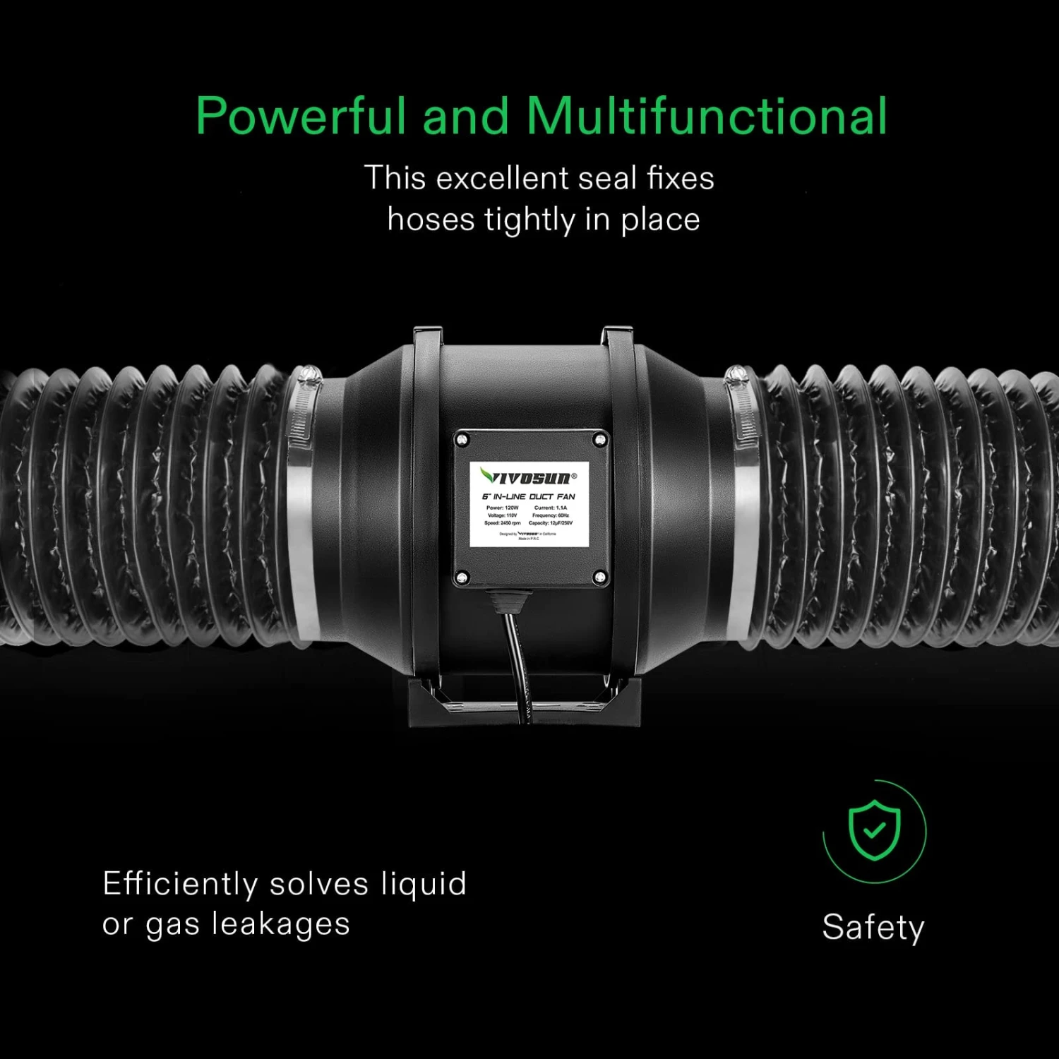 Stainless Steel Air Ducting Clamps, 4/6/8/12 Inch Adjustable Hose Clamps With Worm Drive For Ducting, Heating, Cooling, Exhaust, And Ventilation (Pack Of 2) 4 Stainless Steel Air Ducting Clamps, 4/6/8/12 Inch Adjustable Hose Clamps With Worm Drive For Ducting, Heating, Cooling, Exhaust, And Ventilation (Pack Of 2) - Image 4