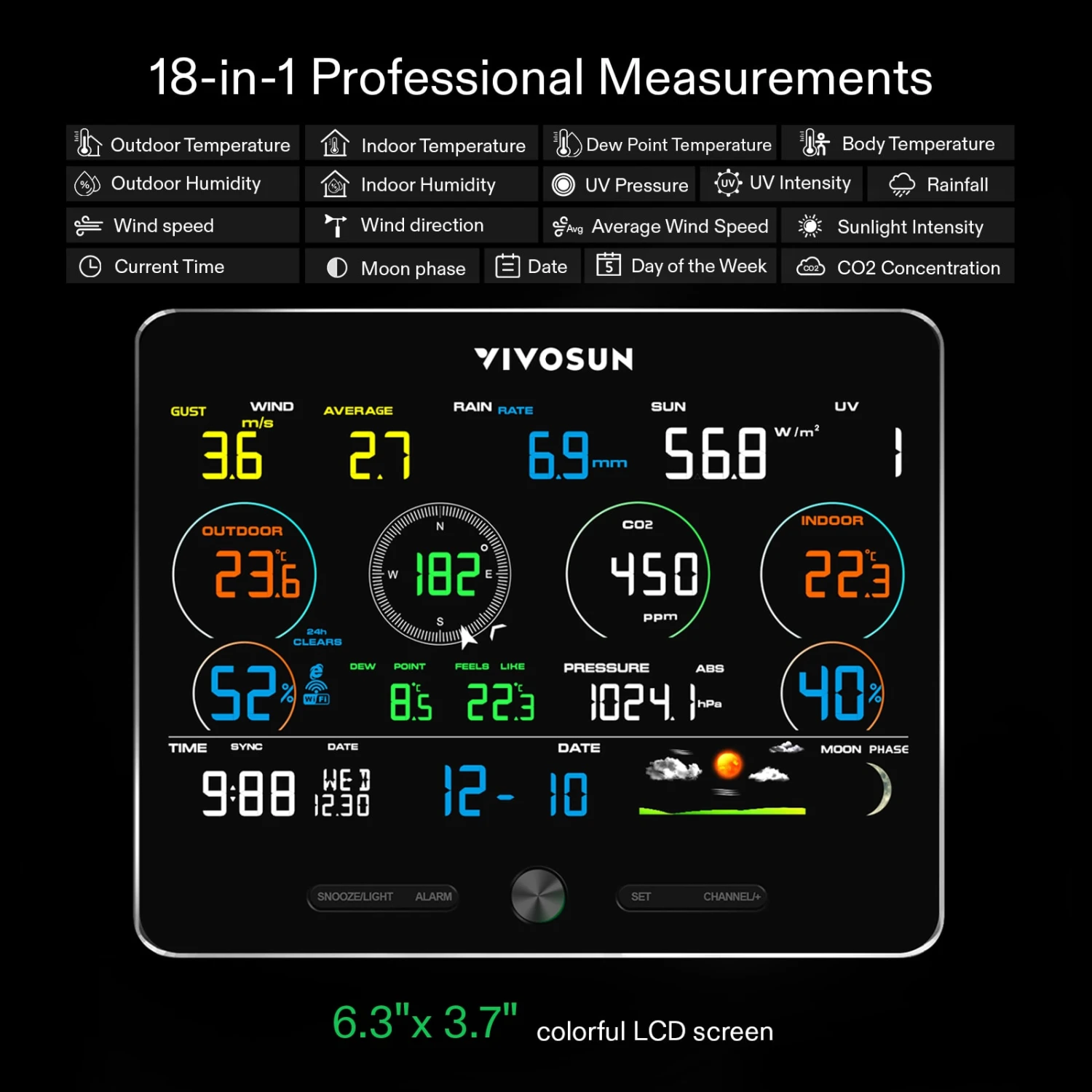18-in-1 Wi-Fi Weather Thermometer 4 18-in-1 Wi-Fi Weather Thermometer - Image 4