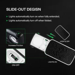 Jewelry Loupe Magnifier 30X 60X 90X LED Lighted Eye Loupe -Smart Planting Store ffccde4bb75898a99124faa93c32f27a